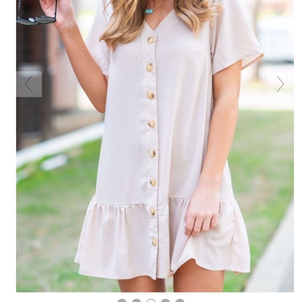 Button up dress